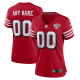 Women's San Francisco 49ers Nike Scarlet 75th Anniversary Alternate Custom Limited Jersey