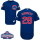 Chicago Cubs #28 Kyle Hendricks Blue Flexbase Collection 2016 World Series Champions Stitched MLB Jersey