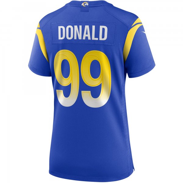 Women's Los Angeles Rams Aaron Donald Nike Royal Player Jersey