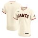 Men's San Francisco Giants  Nike Cream Elite Jersey