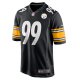 Men's Pittsburgh Steelers Larry Ogunjobi Nike Black Game Player Jersey