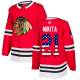 Adidas Chicago Blackhawks #21 Stan Mikita Red Home USA Flag Stitched NHL Jersey