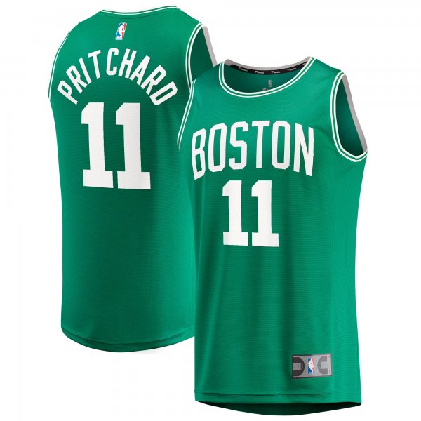 Men's Boston Celtics Payton Pritchard Fanatics Kelly Green Fast Break Replica Jersey - Icon Edition