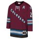 Youth Colorado Avalanche Peter Forsberg Mitchell & Ness Burgundy 2001-02 Blue Line Player Jersey