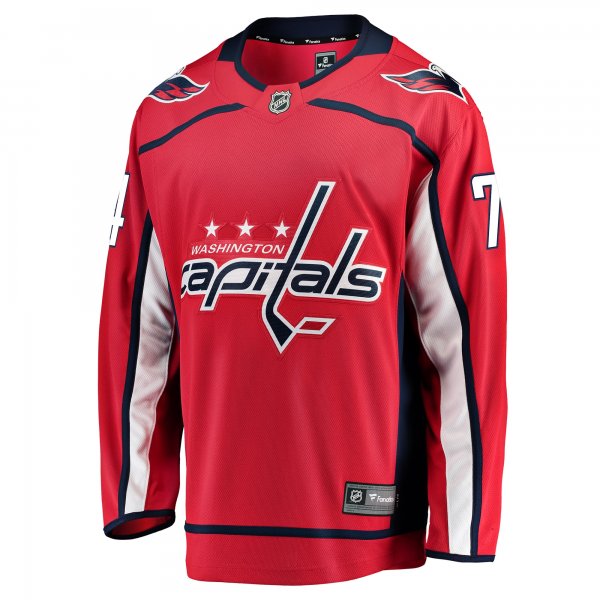 Men's Washington Capitals John Carlson Fanatics Red Home Breakaway Player Jersey