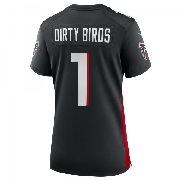 Women's Atlanta Falcons Dirty Birds Nike Black Game Jersey