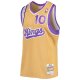 Men's Sacramento Kings Mike Bibby Mitchell & Ness Gold 2005/06 Hardwood Classics Swingman Jersey