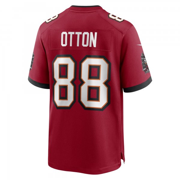 Men's Tampa Bay Buccaneers Cade Otton Nike Red Game Player Jersey