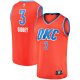 Youth Oklahoma City Thunder Josh Giddey Fanatics Orange Fast Break Replica Player Jersey - Statement Edition