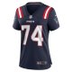 Women's New England Patriots Riley Reiff Nike Navy Game Jersey