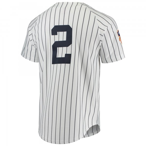 Men's New York Yankees Derek Jeter Mitchell & Ness White 1997 Cooperstown Collection Jersey