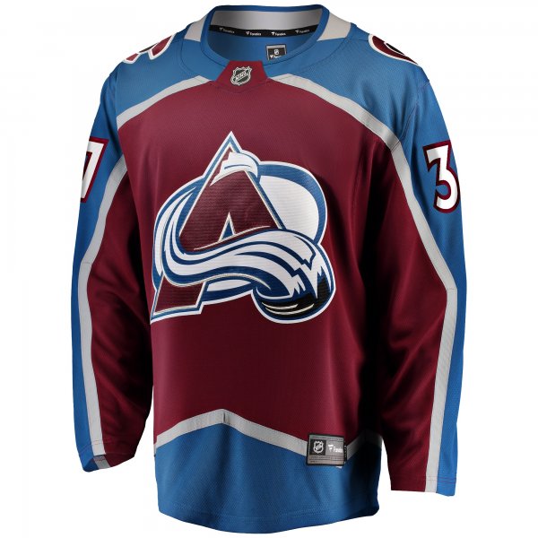 Men's Colorado Avalanche Casey Mittelstadt Fanatics Burgundy Home Breakaway Jersey