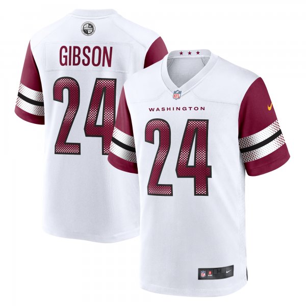 Men's Washington Commanders Antonio Gibson Nike White Game Jersey