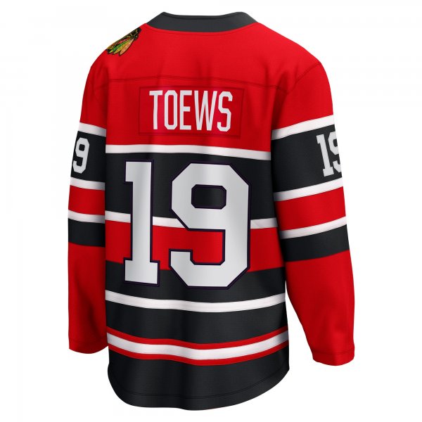 Men's Chicago Blackhawks Jonathan Toews Fanatics Red Special Edition 2.0 Breakaway Player Jersey