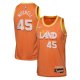 Youth Cleveland Cavaliers #45 Donovan Mitchell Nike Orange 2025/26 City Edition Swingman Jersey