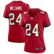 Women's Tampa Bay Buccaneers Cadillac Williams Nike Red Game Retired Player Jersey