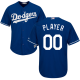 Los Angeles Dodgers Blue Men's Customized Cool Base MLB Jersey