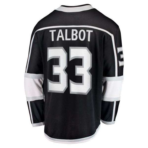 Men's Los Angeles Kings Cam Talbot Fanatics Black Home Breakaway Jersey