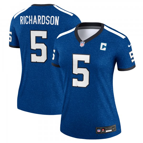 Women's Indianapolis Colts Anthony Richardson Nike Royal Alternate Legend Jersey