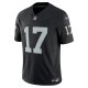 Men's Las Vegas Raiders Davante Adams Nike Black Vapor F.U.S.E. Limited Jersey