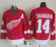 Detroit Red Wings #14 Brendan Shanahan Red CCM Throwback Stitched NHL Jersey