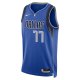 Unisex Dallas Mavericks Luka DonÃÂiÃÂ Nike Blue Swingman Jersey - Icon Edition