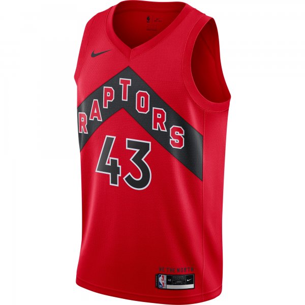 Men's Toronto Raptors Pascal Siakam Nike Red 2020/21 Icon Swingman Jersey