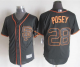 San Francisco Giants #28 Buster Posey Black Alternate New Cool Base Stitched MLB Jersey