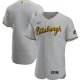 Men's Nike Pittsburgh Pirates Blank Gray Road 2020 Team MLB Jersey