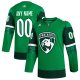 Men's Florida Panthers  adidas Kelly Green St. Patrick's Day Custom Jersey