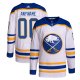 Men's Buffalo Sabres  adidas White Away  Primegreen Custom Jersey