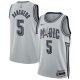 Paolo Banchero #5 Orlando Magic Nike Unisex 2024/25 Swingman City Edition Silver Player Jersey