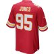 Men's Kansas City Chiefs Chris Jones Nike Red Game Jersey