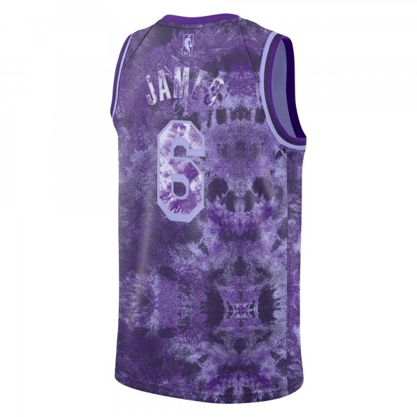 Unisex Los Angeles Lakers LeBron James Nike Purple Select Series Swingman Jersey