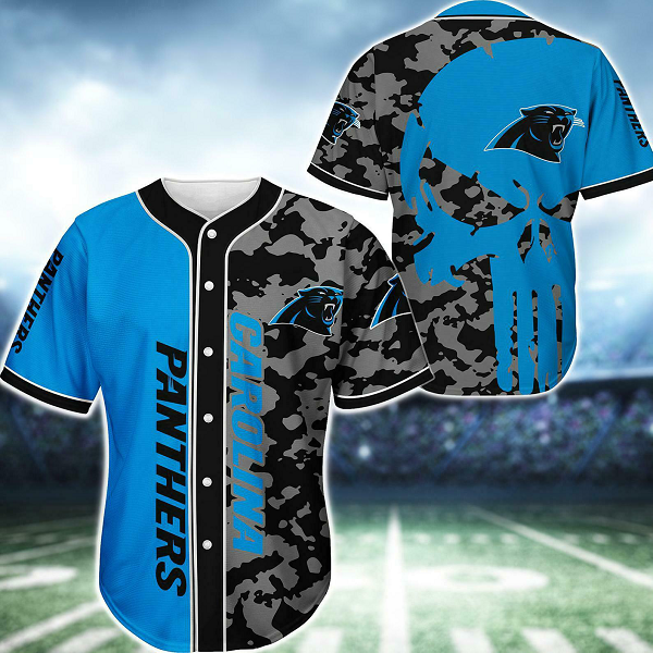 Carolina Panthers NFL 3D Digital Printed Fashion Baseball Legend Jersey