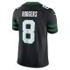 Men's New York Jets Aaron Rodgers Nike Legacy Black Alternate Vapor F.U.S.E. Limited Jersey