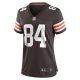 Women's Cleveland Browns Jordan Akins Nike  Brown Team Game Jersey