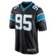 Men's Carolina Panthers Derrick Brown Nike Black Player Game Jersey