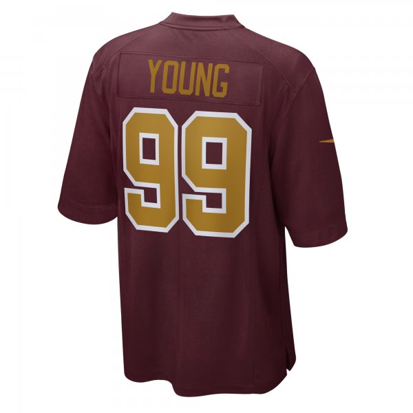 Men's Washington Football Team Chase Young Nike Burgundy Alternate Game Jersey