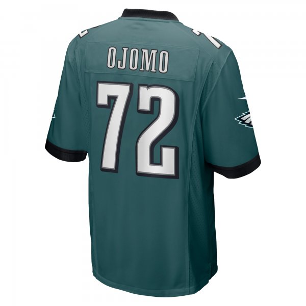 Men's Philadelphia Eagles Moro Ojomo Nike Midnight Green Team Game Jersey