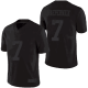 Men's San Francisco 49ers #7 Colin Kaepernick True to 7 Icon 2.0 All Black Jersey