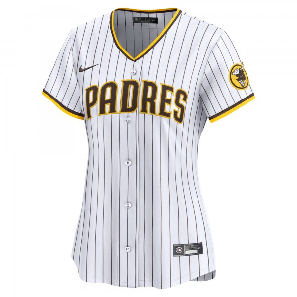 Women's San Diego Padres Nike White Home Limited Jersey