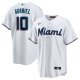 Men's Miami Marlins Yuli Gurriel Nike White Replica Player Jersey