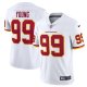 Men's Washington Football Team Chase Young Nike White Vapor Limited Jersey