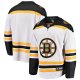 Youth Boston Bruins Fanatics White Away Breakaway Jersey