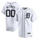 Men's Detroit Tigers Nike White Home Limited Pick-A-Player Retired Roster Jersey