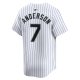 Men's Chicago White Sox Tim Anderson Nike White Home Limited Player Jersey