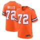 Men's Denver Broncos #72 Garrett Bolles Nike Orange Mile High Collection 1977 Throwback Player Jersey