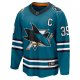 Men's San Jose Sharks Logan Couture Fanatics Teal Home Breakaway Jersey