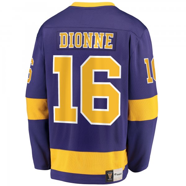 Men's Los Angeles Kings Marcel Dionne Fanatics Purple Premier Breakaway Retired Player Jersey